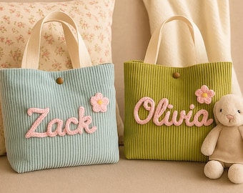 Custom Name Handbag,Baby Shower,Personalized Handbags,Gift for Her,Handbag Gift,Ustomized Gifts,Baby Gift,Bridesmaid Gift,Traveling Handbag