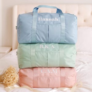 Monogrammed Duffel Bag,Gym Bag Luggage,Baby Bag,Weekender Bag,Custom Sports Bag,Wet Dry Bag,Personalized Gym,Crossbody Duffle,Travel Bag