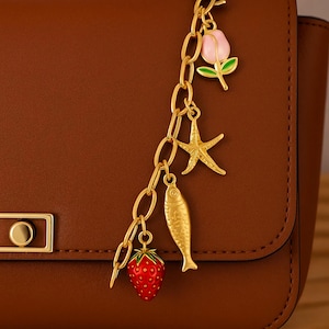 18K Gold Plated Bag Chains: Custom Mix & Match Set