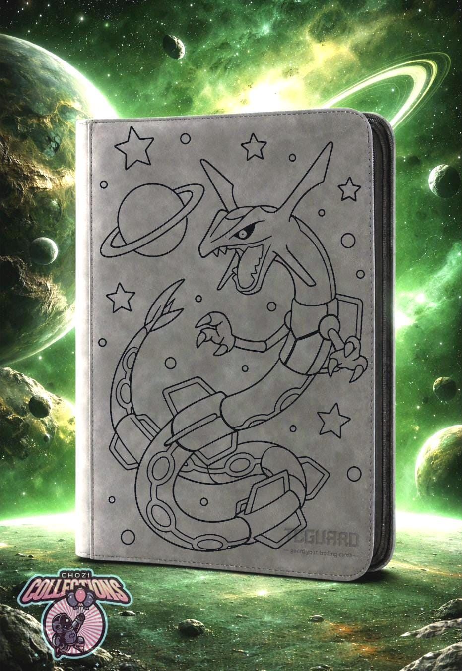 Rayquaza Pokemon Binder 9 Pocket - Ringless Standard Size, Made to Order Laser Engraved Binder, Standard Size - Etsy Rayquaza Pokemon Binder 9 Pocket - Ringless Standard Size, Made to Order Laser Engraved Binder, Standard Size - Etsy