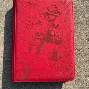 Portgas D. Ace One Piece 9 Pocket Binder, Side-Loading Card Storage, standard size image 6