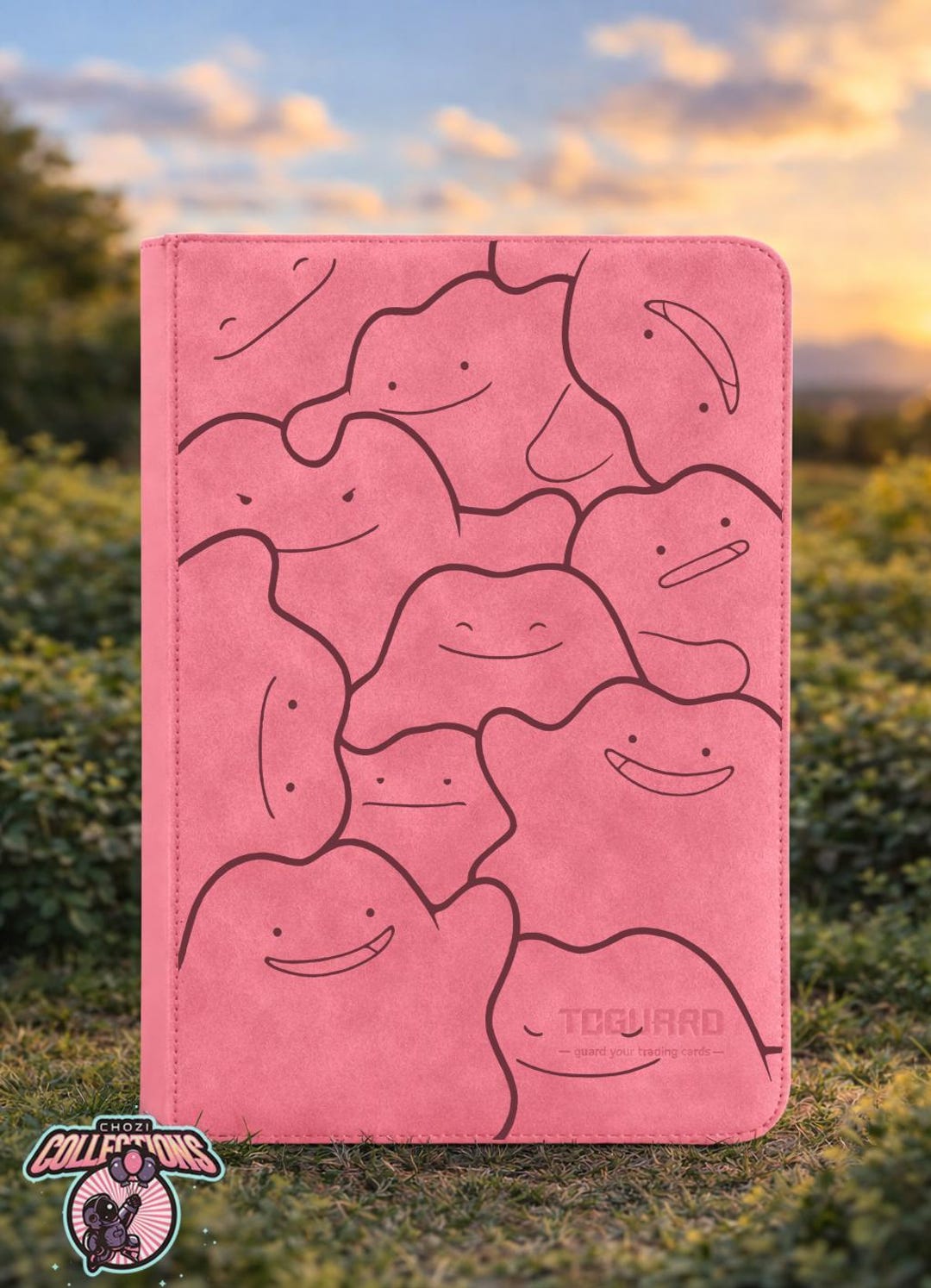 Pokémon Ditto Laser Engraved Card Binder, 9- Pocket Standard
