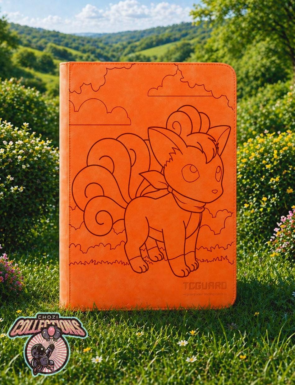 Vulpix Binder - Etsy Vulpix Binder - Etsy