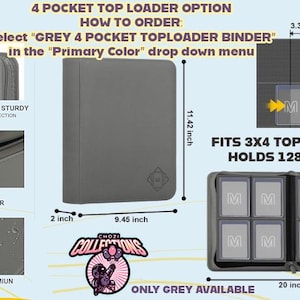 Portgas D. Ace One Piece 9 Pocket Binder, Side-Loading Card Storage, standard size image 7