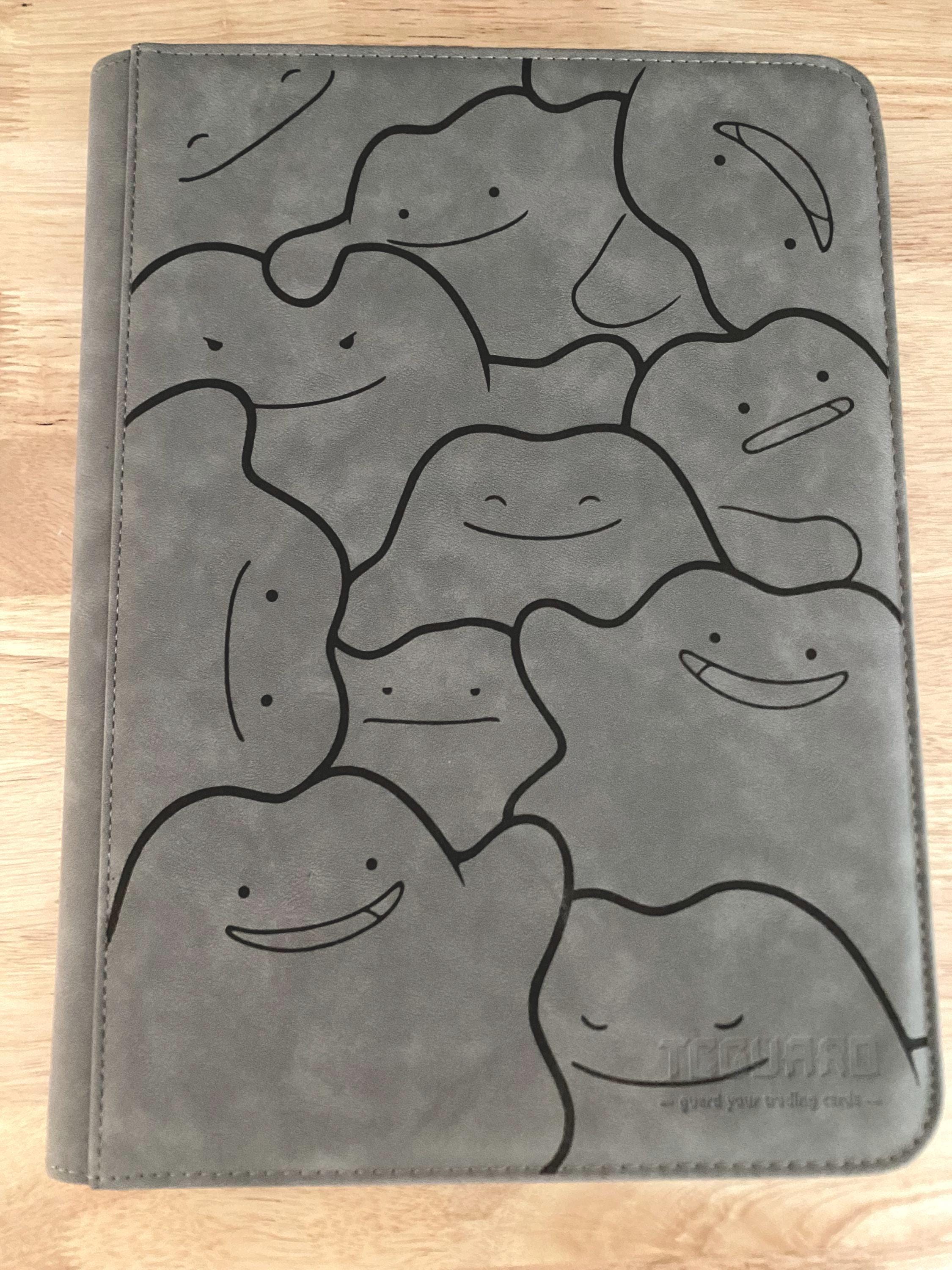 ditto card binder Pokemon Binder Ditto Laser Engraved (made to Order)