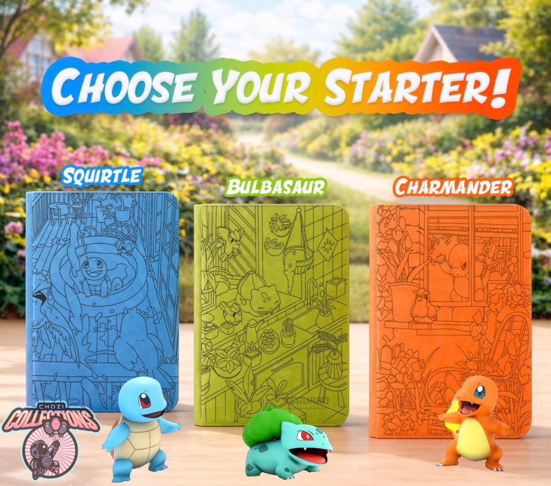 Squirtle Card Binder - Etsy