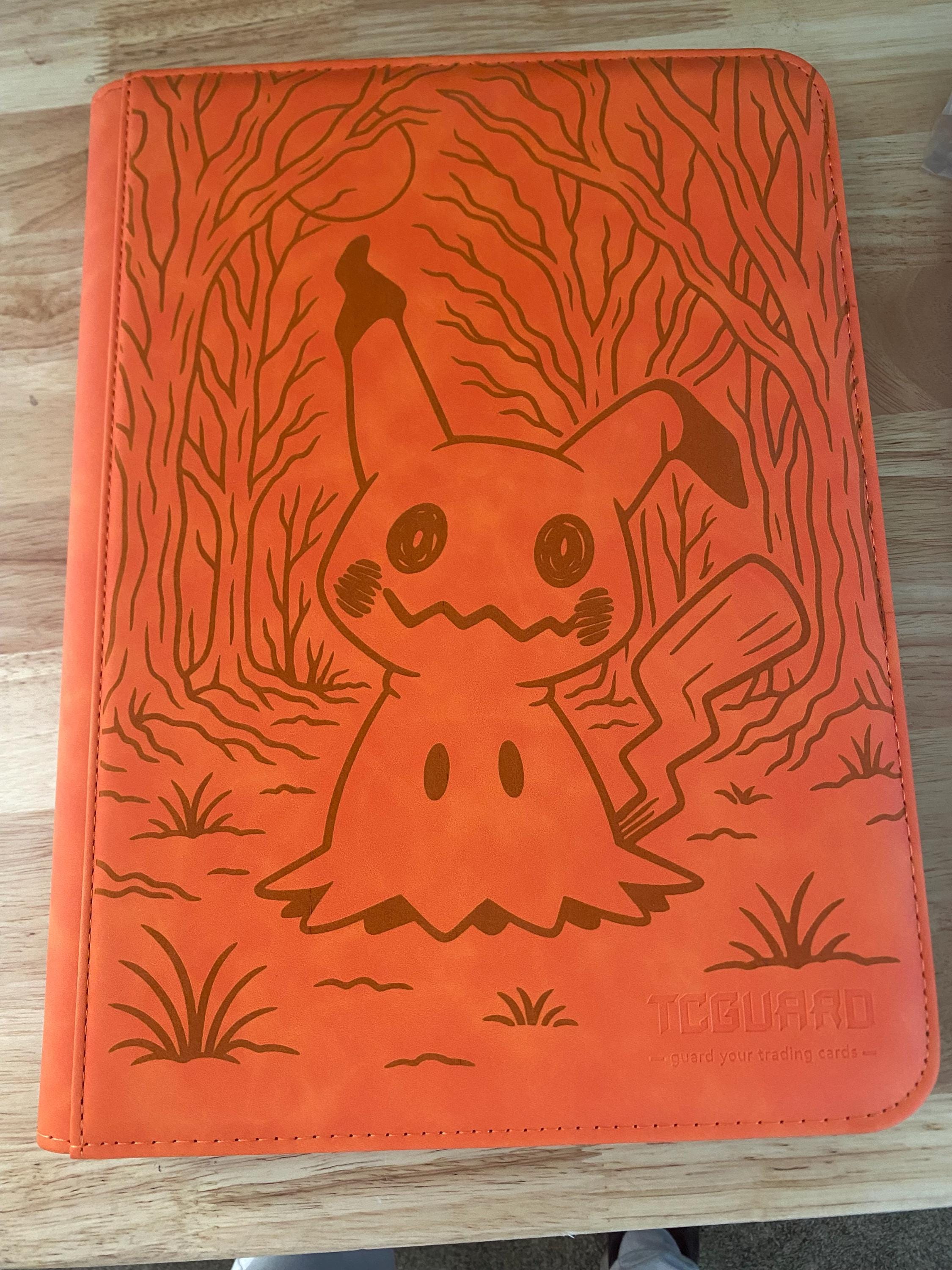 Mimikyu Pokémon Laser Engraved Card Binder, Made to Order