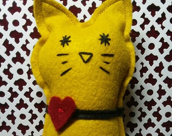 Catnip Valentine Kitty Kicker Toy for Cats