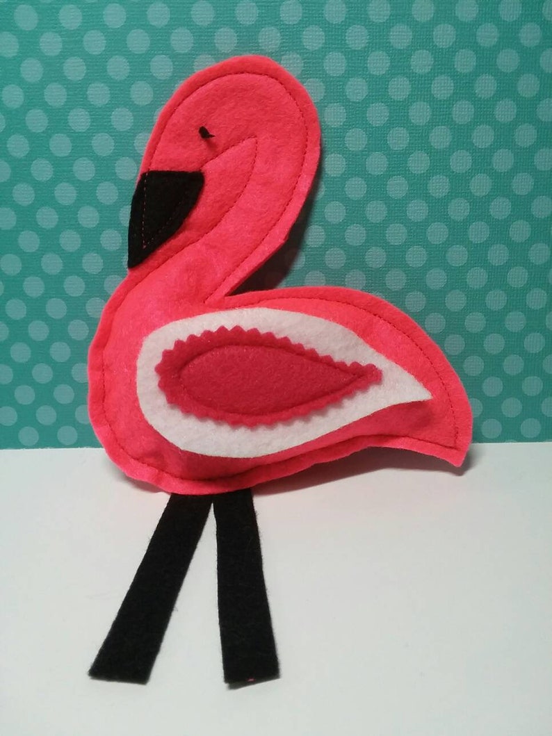 Catnip Flamingo Toy for Cats image 1