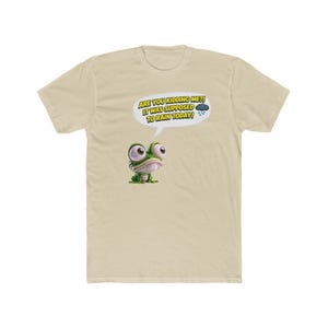 Camiseta divertida con estampado de niebla, camiseta viral para introvertidos con estética sarcástica | Camiseta con linda rana de dibujos animados imagen 1