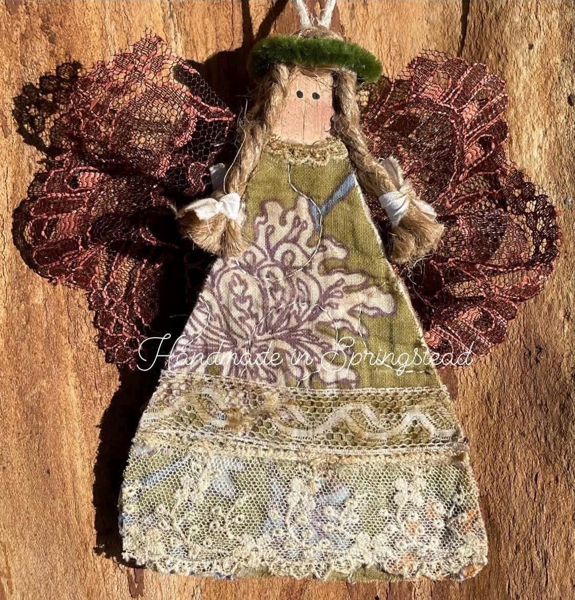 Vintage Lace Angel Ornament, One-of-a-kind Gift - Etsy