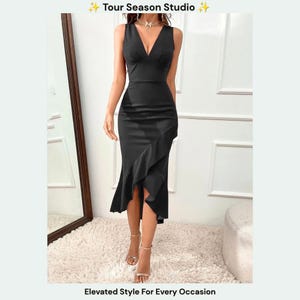 V Neck Bodycon Dress - Etsy V Neck Bodycon Dress - Etsy