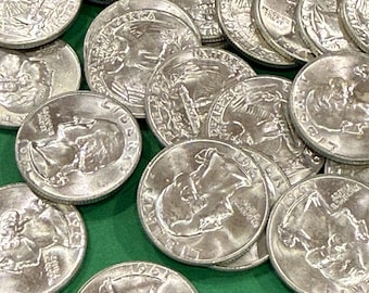 1961-D Washington Quarter – Brilliant Uncirculated (90% Silver)