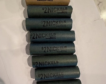 Brilliant Uncirculated Jefferson Nickel Rolls (1960-1963)