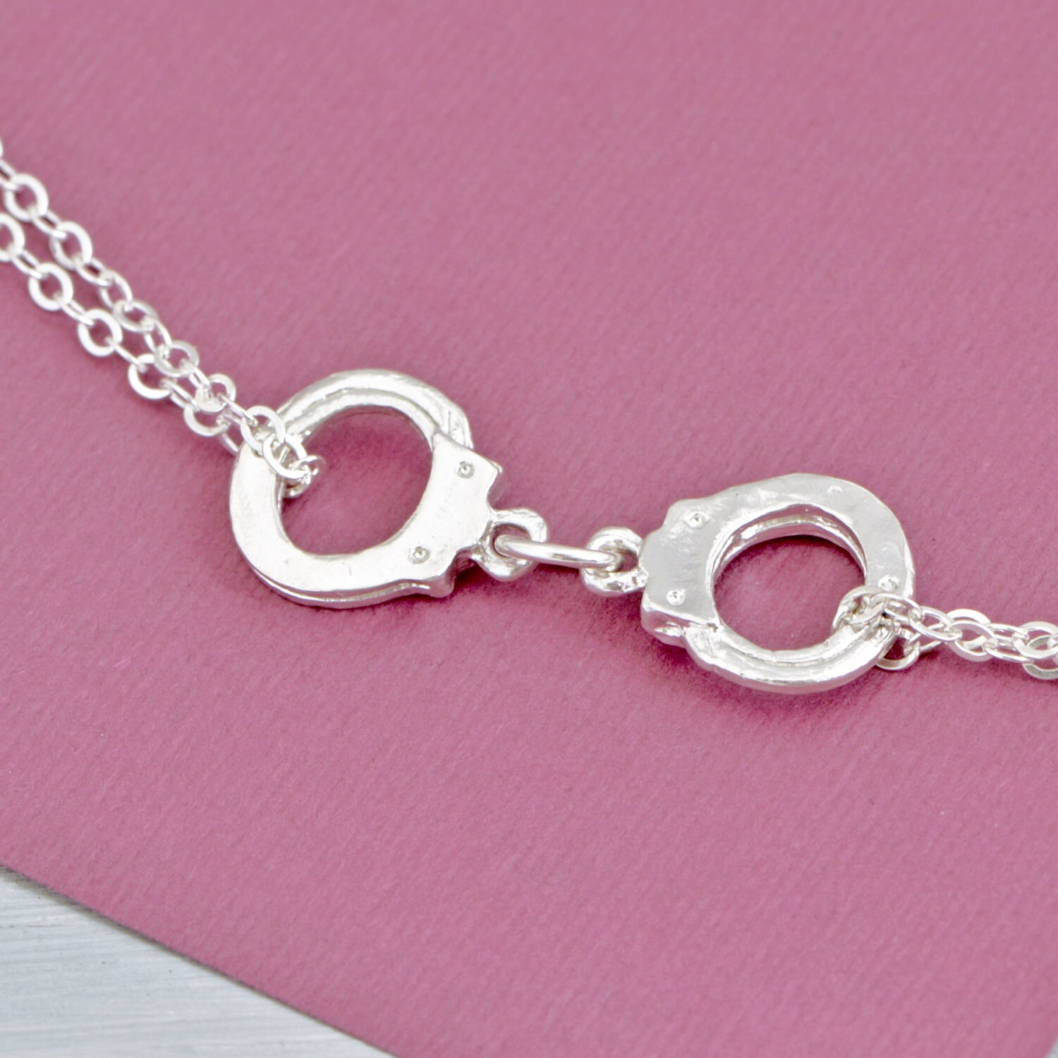 Handcuff Charm Bracelets Handcuffs Bracelet Partners in Etsy