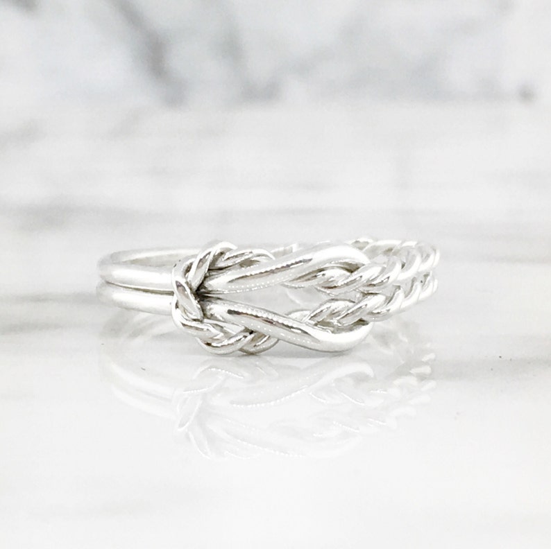 Sterling Silver Infinity Knot Ring