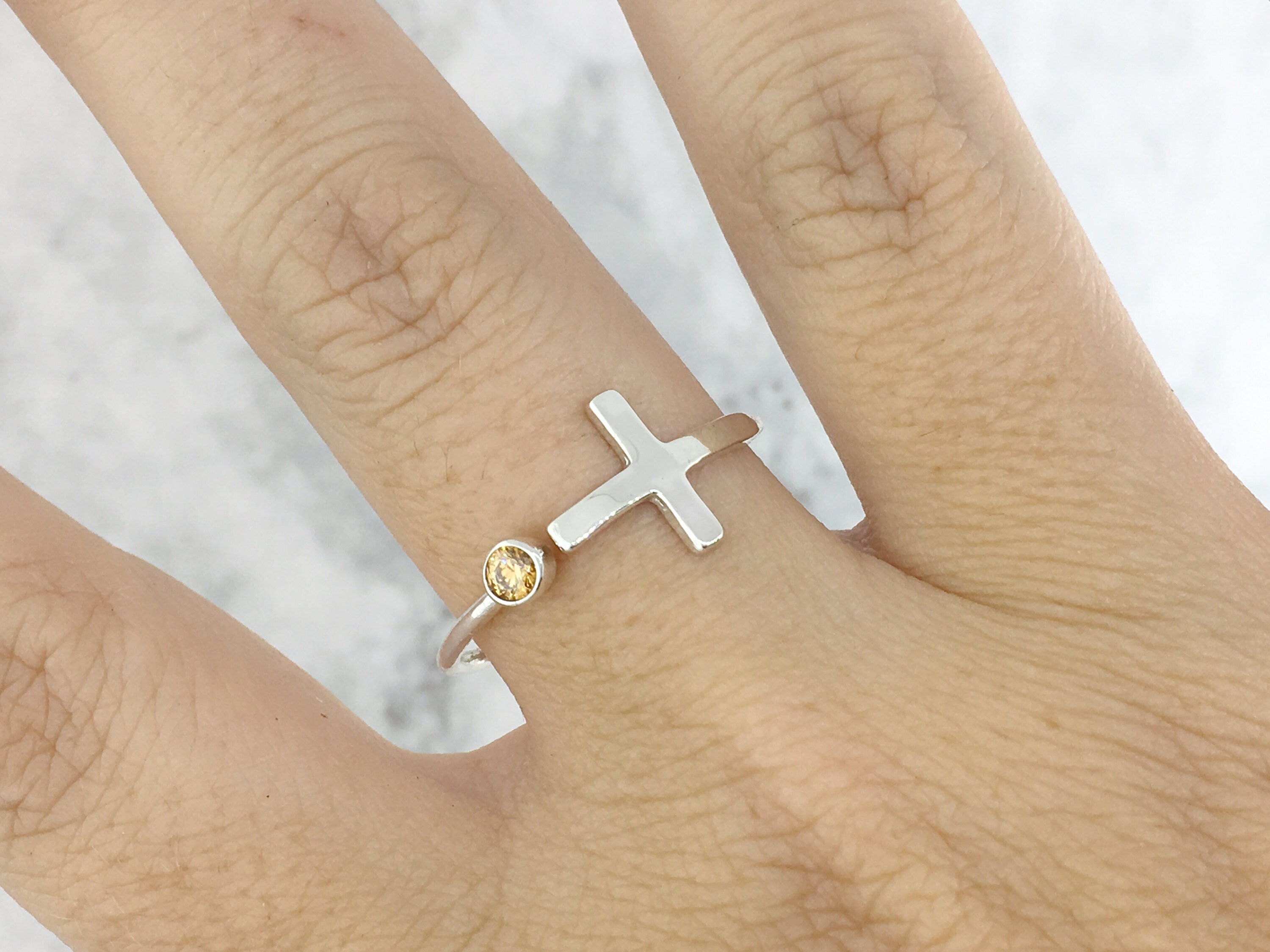 Birthday Ring Gift For Her Promise Ring Adjustable Ring Etsy