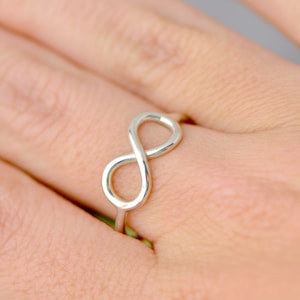 Infinity Ring, Promise Ring, Friendship Ring, Infinity Jewelry, Thumb Ring, Eternity Ring, Infinity Symbol,