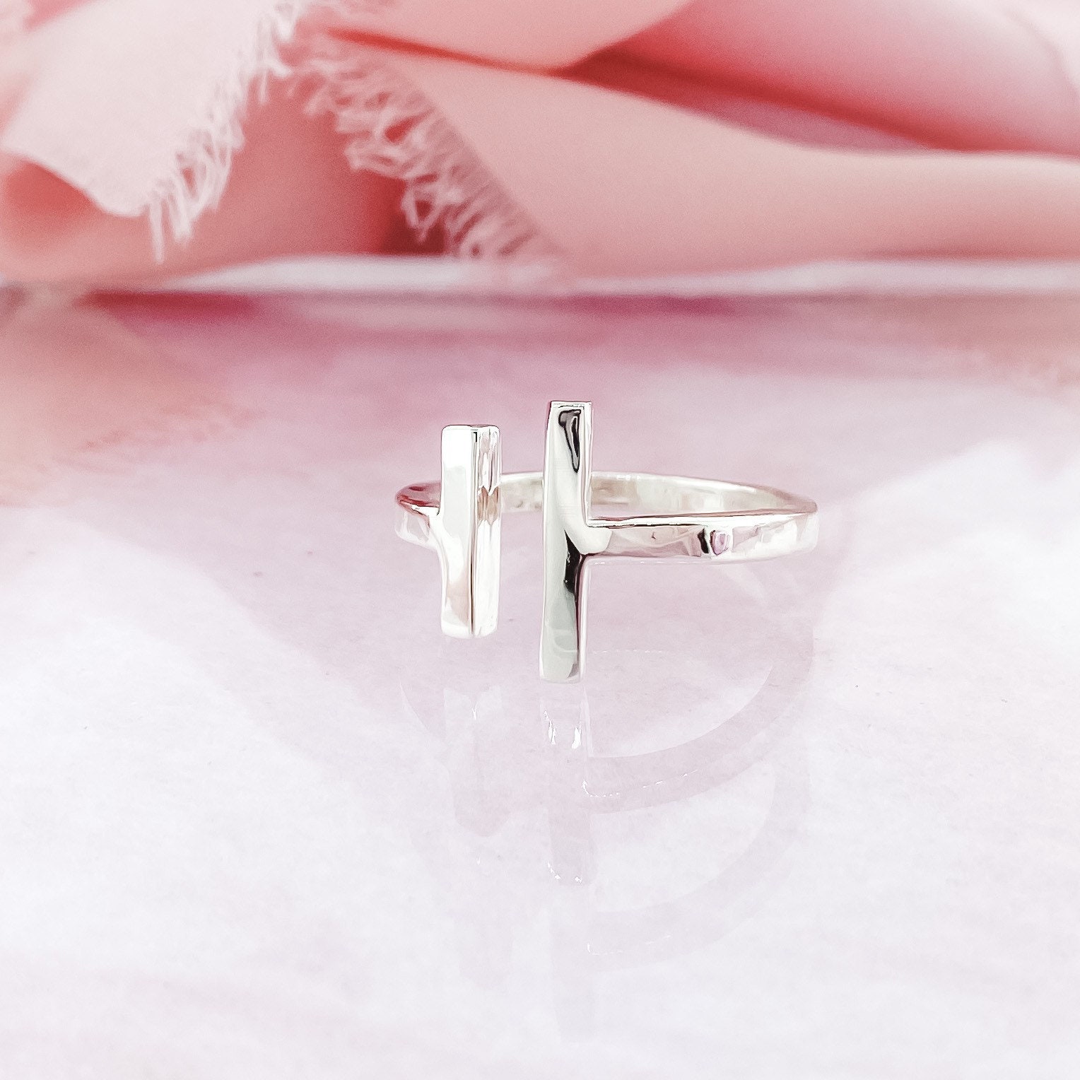 Cuff rings sterling silver discount