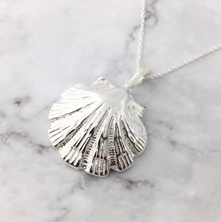 ネックレス・ペンダント Low Tide : 25SS / SHEELL NECKLACE (SILVER) Sea Shell Necklace, Silver Pendant, Silver Shell Necklace