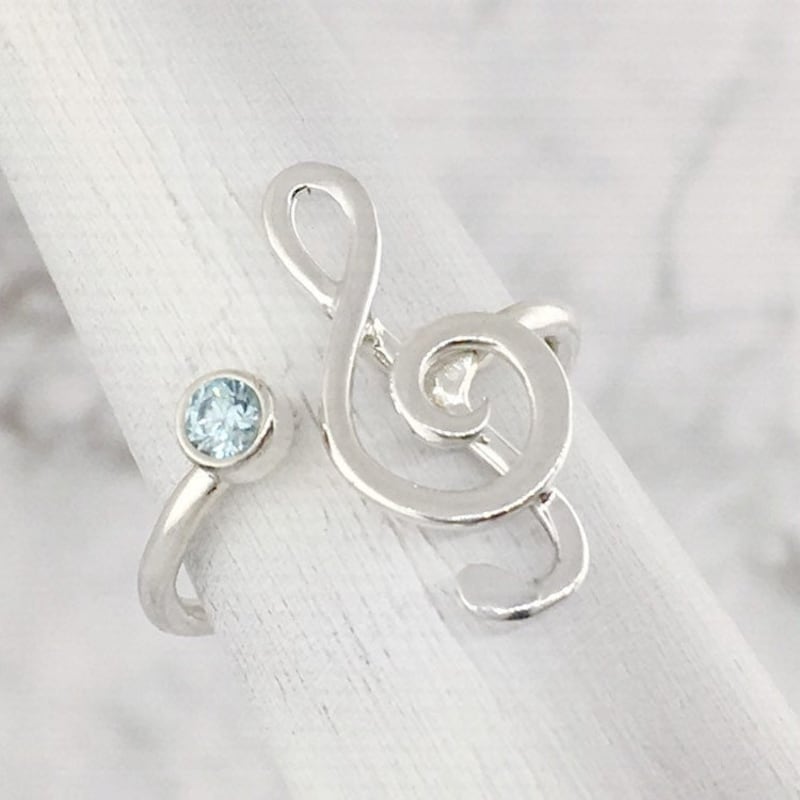 Music Note Ring - Etsy