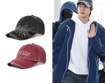 Geborduurde Ari-rang 2026 World Tour-hoed, perfect cadeau voor K-pop-legerfans. BTS-dop. BTS-merchandise