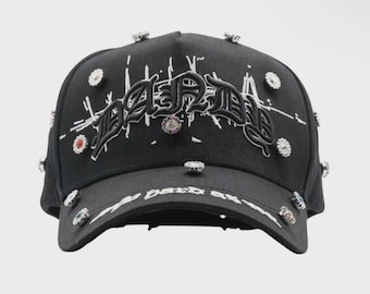 Dandy Hats x Lil Baby BLING-KEPS ENDAST Svart SnapBack-keps