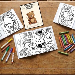 Il mio primo album da colorare pdf| colori | dowload immediato | giochi | tempo libero