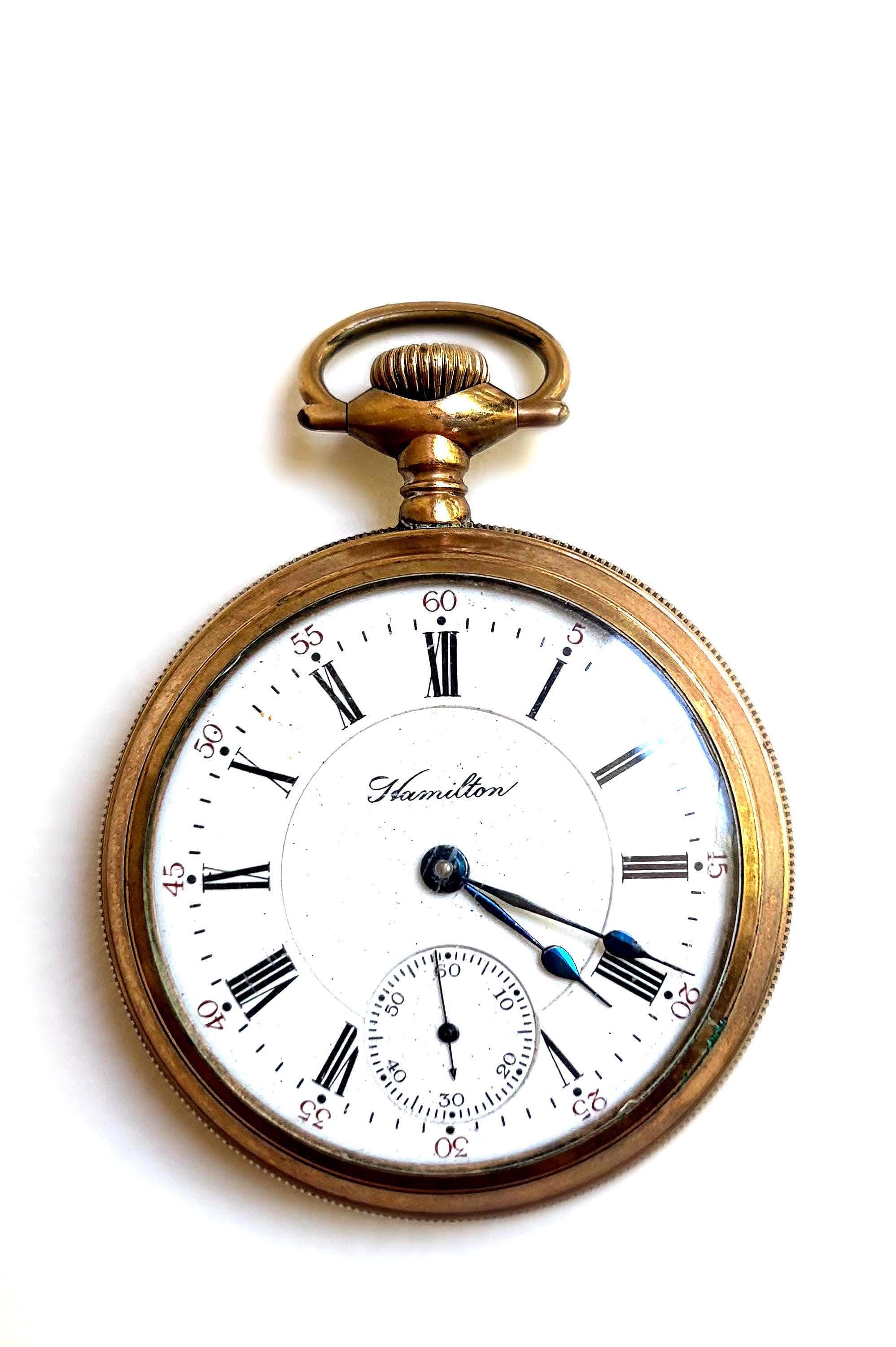 Antique hamilton pocket watches - Etsy 日本
