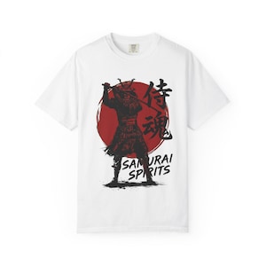 Samurai Spirits T-Shirt | Japanese Warrior Kanji Design