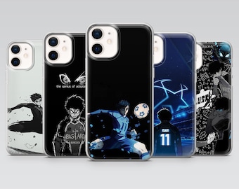 Isagi Yoichi Phone Case Blue Lock Anime Cover for iPhone 17, 16Pro, 15, 14, 13, 12, Samsung S26, S25, S23, A16, A56, A55, Pixel 10Pro, 9Pro