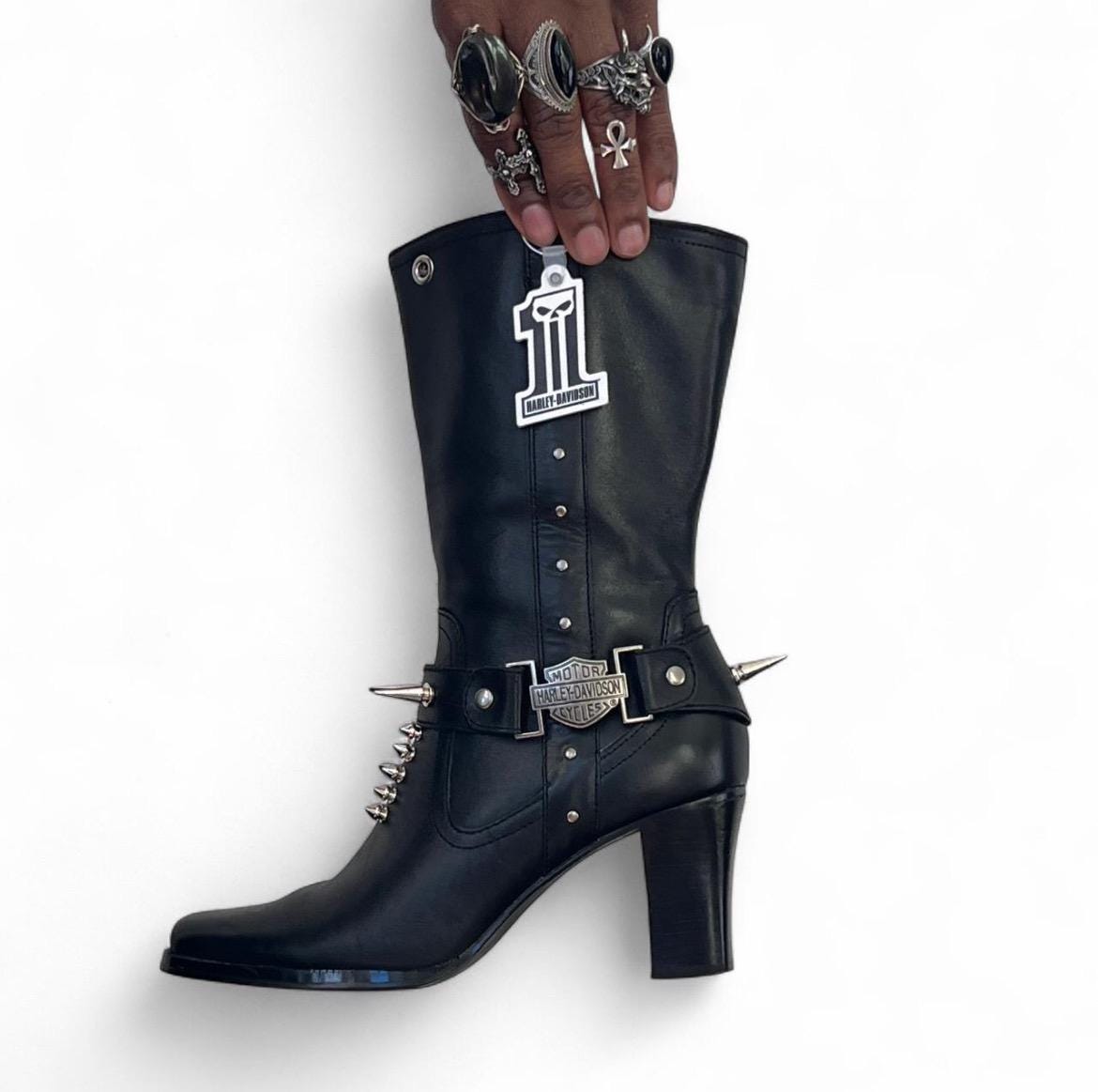 Harley davidson boot - Etsy 日本