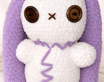 Soft Handmade Bunnie Plushie 13.5 inch