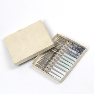Vintage Cocktail Fork Set | Nostalgic Unique Gift | Stylish Tableware |  Collector&#39;s Item 70s