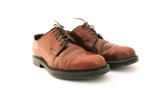 Vintage shoes, Brown Leather Mens Shoes, Men's Sho