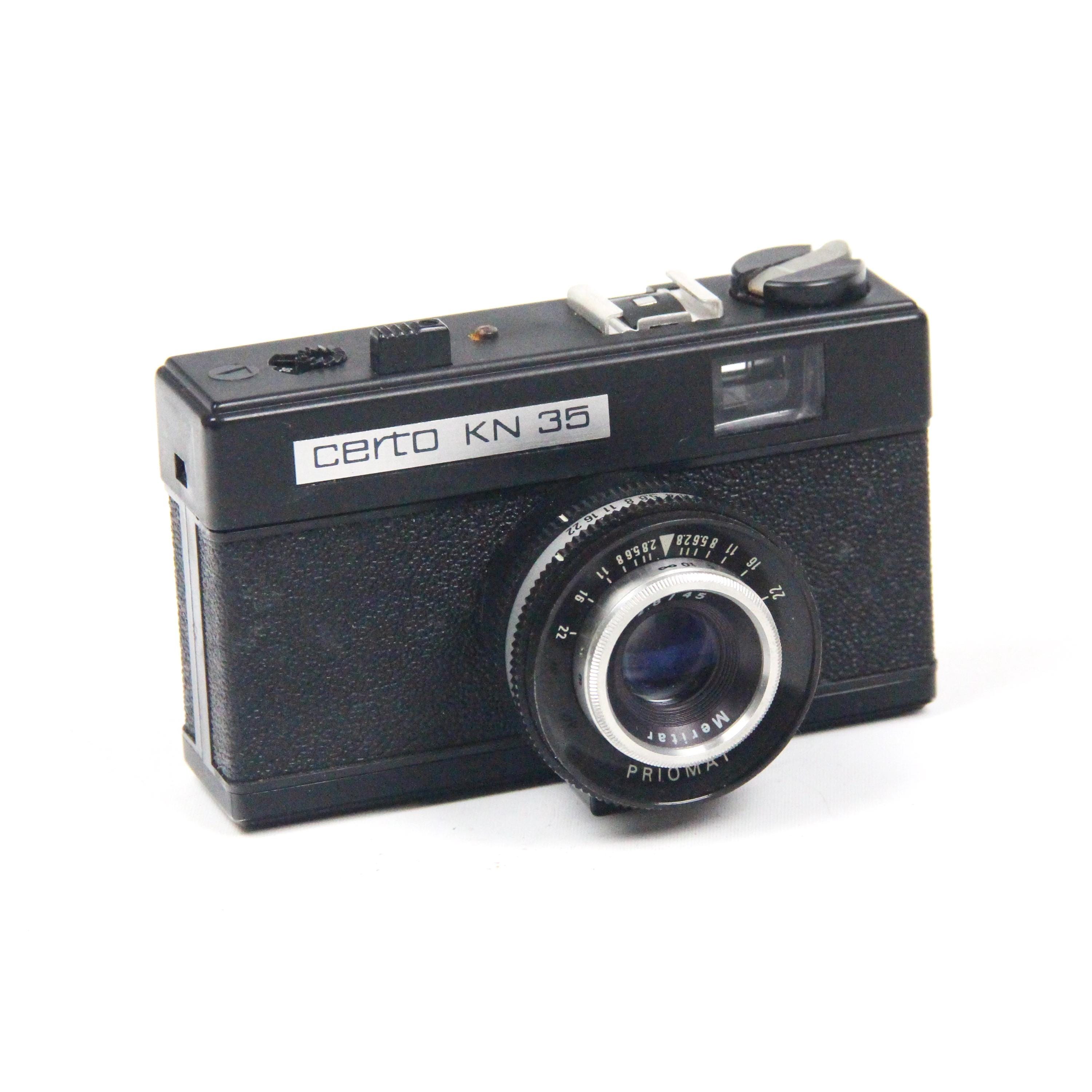 Vintage Certo KN 35 Camera – 1970s East German Film Camera With Leather ...