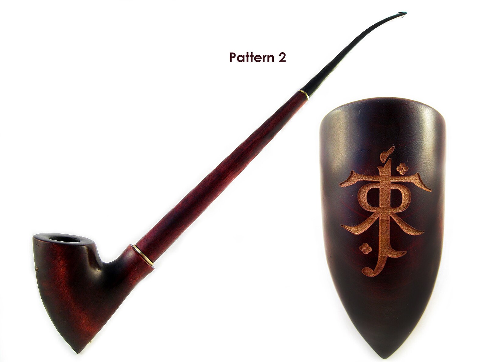 Wooden Gandalf Tobacco pipe Churchwarden Lord of The Rings Etsy