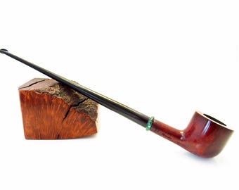 Briar Pipe Churchwarden "Lord" 3, Exclusive Style Long 260mm/10.2'' Handcarved, Designed for Pipe Smokers