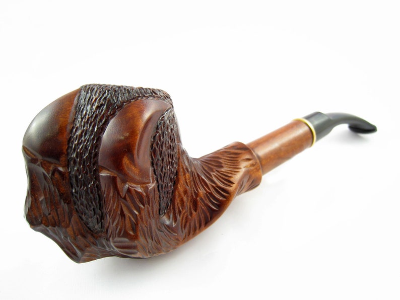 Wow UNIQUE Long Wooden Pipetobacco Pipesmoking Pipe/pipes. Etsy