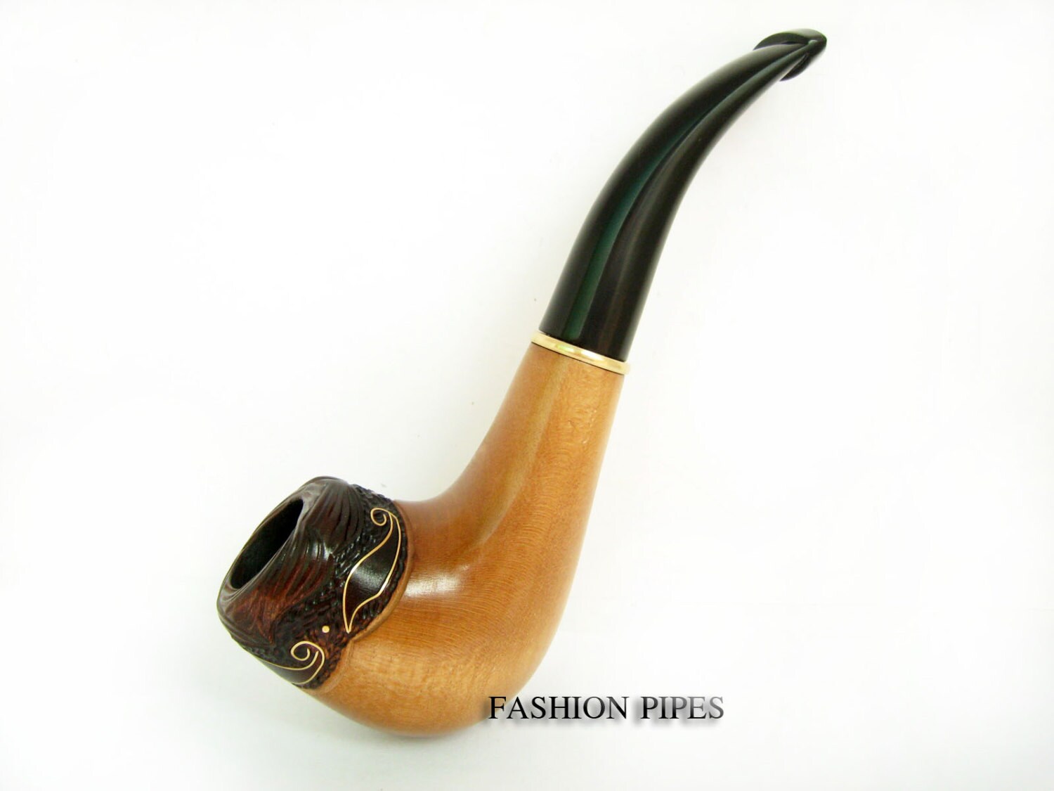 Unique Smoking Pipe/Pipes Tobacco pipe Wooden pipe inlaid for Etsy