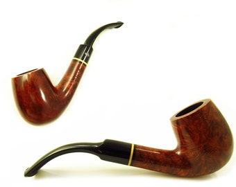 Quality Sherlock Holmes Briar Wood Pipe, Tobacco Pipe, Smoking Pipe/Pipes 147mm / 5.8'' Special Designed For Pipe Smokers.