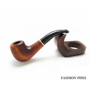 Handcrafted Pipe wooden pipe, Wood pipe Tobacco Pipe/Pipes Smoking Pipes/Pipe Fits 9mm filters Best Price in FPS image 4