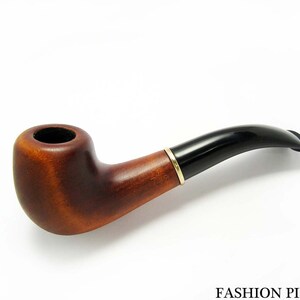 Handcrafted Pipe wooden pipe, Wood pipe Tobacco Pipe/Pipes Smoking Pipes/Pipe Fits 9mm filters Best Price in FPS image 5