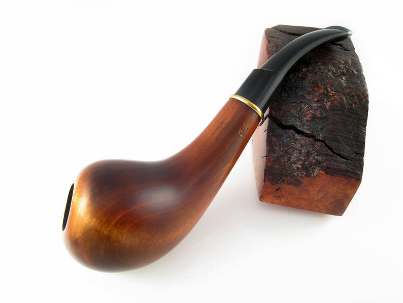 Wooden Tobacco Pipe Smoking IRISH Handcrafted Pear Etsy