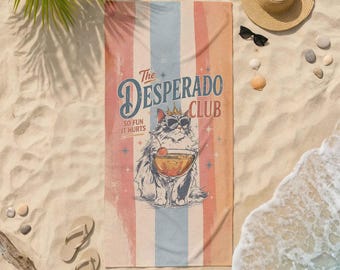 The Desperado Club Princess Donut Approved Beach Towel, Dungeon Crawler Carl Mongo Beach Towel, Summer Vacation 2026