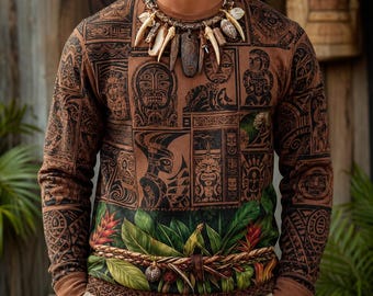 Maui Costume T-Shirt, Moana Disneyland Dad Shirt, Polynesian Tattoo Shirt, Disneyland Halloween Tee, Maui Cosplay Outfit, DisneyTrip Shirt