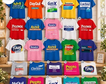 Halloween Nurse Costume Party Tees, Pharmacy Halloween Costume Shirts, Medical Matching Shirts, Doctor Group Shirts, Pharmacy Shirt For Team