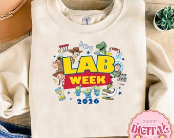 Archivo de la Semana del Laboratorio de Toy Story 2026, Archivo de la Historia de la Semana del Laboratorio 2026, Equipo Técnico de Laboratorio de Toy Story Aliens, Descarga instantánea