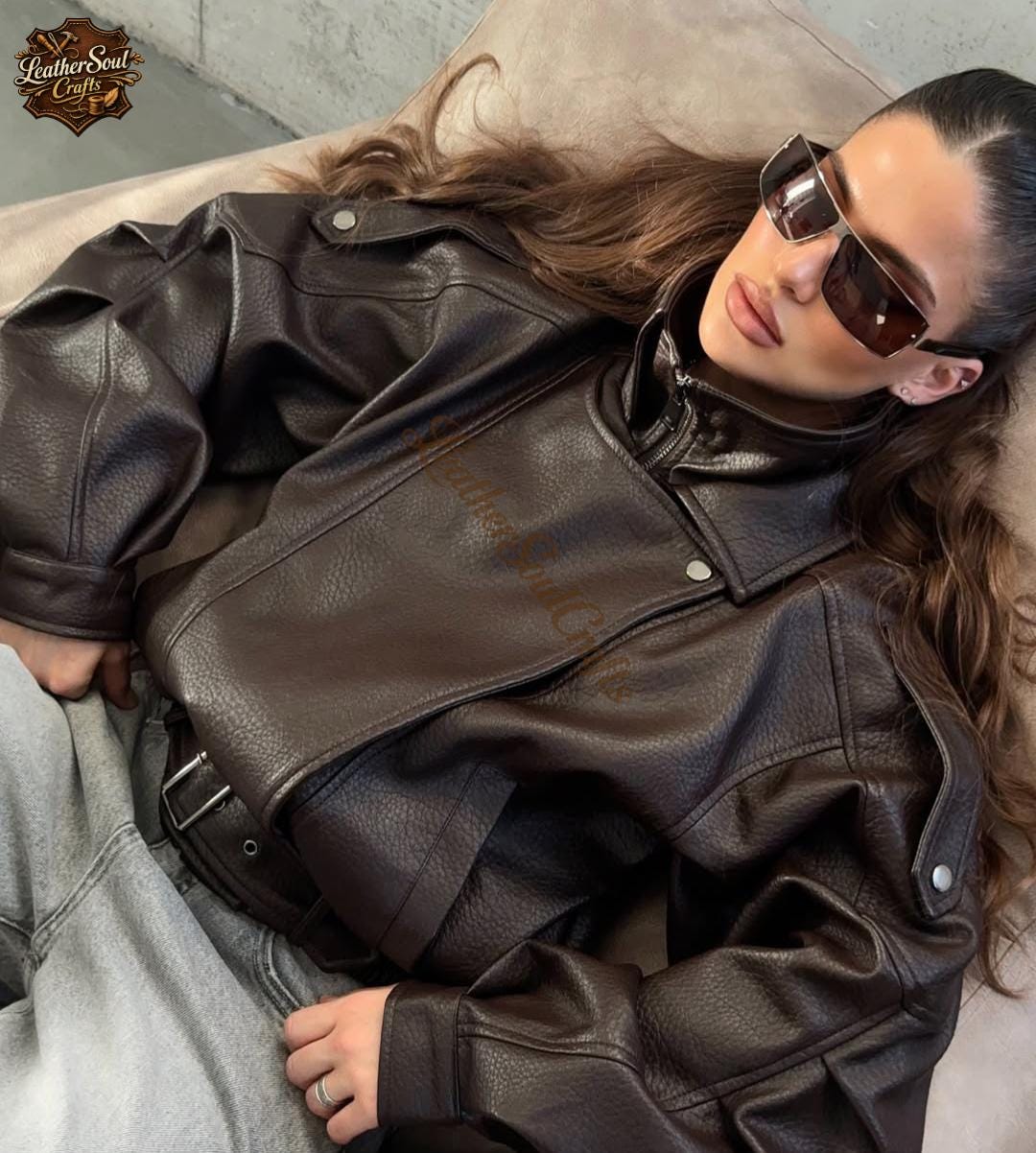 Coach Leather Jacket - Etsy Canada