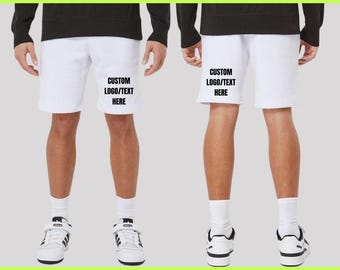 Pantalones cortos con logo personalizado / Independent Trading Co IND20SRT / Texto y gráficos personalizados / Pantalones cortos deportivos para equipos
